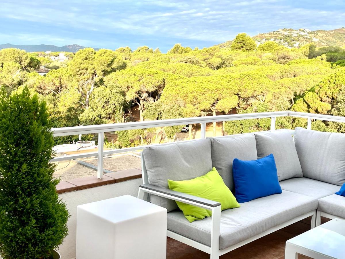 Modern Penthouse With Big Terrace Apartment Platja d'Aro Luaran gambar