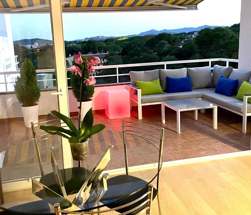 Modern Penthouse With Big Terrace Apartment Platja d'Aro Luaran gambar